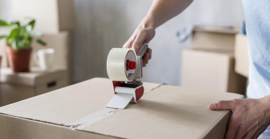 Professionelles Verpacken von Umzugsgut im Privatumzug in Berlin